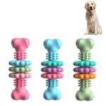 BG5056 TPR Juguetes para masticar mascotas Forma de hueso Palo de dentición para perros, BG5056 (Blue) - Imagen 2