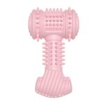 BG5045 TPR Juguetes para masticar mascotas Palo de dentición para perros con forma de martillo, Hammer Shape(Pink)