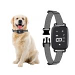 Collar de huelga eléctrico automático inteligente, pantalla Digital táctil, recargable, impermeable, entrenador de perros, Stop Barker