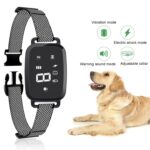 Collar de huelga eléctrico automático inteligente, pantalla Digital táctil, recargable, impermeable, entrenador de perros, Stop Barker - Imagen 5