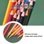 Juego de lápices de colores pintados a mano con núcleo soluble en agua, 150 Color - Imagen 6