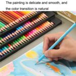 Conjunto de dibujado a mano de arte de lápiz de color de aceite, 72 Colors - Imagen 7