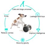 087DT Swing Car Pet Food Leaker sin vaso eléctrico Puzzle Balance Car Dog Toy, Yellow - Imagen 5