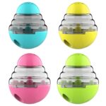 056DT Rompecabezas Entrenamiento Pet Food Fugas Juguete Tumble Ball Perro Juguete, Tumbler Ball(Lake Blue) - Imagen 2