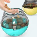 056DT Rompecabezas Entrenamiento Pet Food Fugas Juguete Tumble Ball Perro Juguete, Tumbler Ball(Green) - Imagen 5