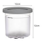 Para contenedores de almacenamiento de helado Ninja NC299AMZ NC300 con tapas, 2 Cups - Imagen 3