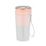 LGZ-1 500ml 50W 4 Blades Exprimidor portátil eléctrico Extractor de jugo recargable, LGZ-1 (Pink)