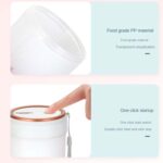 LGZ-1 500ml 50W 4 Blades Exprimidor portátil eléctrico Extractor de jugo recargable, LGZ-1 (Pink) - Imagen 7