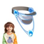 Corrector de cuello oblicuo para niños Protector de cuello ajustable para cuello ortopédico, Children (Blue)