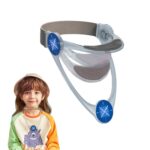 Corrector de cuello oblicuo para niños Protector de cuello ajustable para cuello ortopédico, Children (Transparent)
