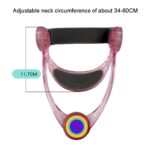 Corrector de cuello oblicuo para niños Protector de cuello ajustable para cuello ortopédico, Children (Pink) - Imagen 2