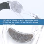 Corrector de cuello oblicuo para niños Protector de cuello ajustable para cuello ortopédico, Children (Transparent) - Imagen 8