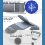 Corrector de cuello oblicuo para niños Protector de cuello ajustable para cuello ortopédico, Children (Blue) - Imagen 9