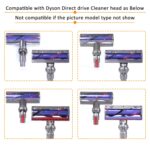 Para aspiradora Dyson V6 V7 V8 V10 V11 V12, ruedas de bola en V de cabezal de limpieza de accionamiento directo - Imagen 3
