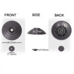 Para aspiradora Dyson V10 / V11 100W Cabezal de succión de alto torque Ruedas en V - Imagen 4