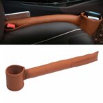 Bolsa de almacenamiento de desechos para tapones a prueba de fugas para asientos de automóviles, Brown Principal Driver
