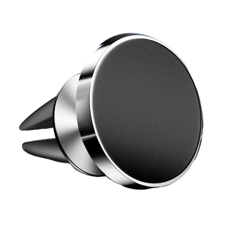 TBD0603717101C.jpg Tipo de salida de aire Soporte magnético de succión para coche de aleación de aluminio Soporte para teléfono de navegación, Air Outlet (Silver) - Imagen 1