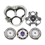 Para Philips AT/PT Series Razor Head Integral con cuchillas de doble capa HQ8, Dark Grey - Imagen 4