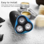 Para Philips AT/PT Series Razor Head Integral con cuchillas de doble capa HQ8, Dark Grey - Imagen 6