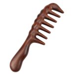 Peine de madera de masaje Meridian, Rosewood Large Tooth