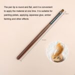 Juego de bolígrafos para decoración de uñas marrón, herramientas de dibujo coloridas, Round Head Pen - Imagen 2