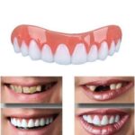 5 uds herramienta de belleza dientes postizos sonrisa instantánea comodidad ajuste Flex cubierta de dientes falsos