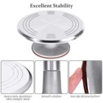 7 en 1 aleación de aluminio Cake Turntable Piping Tip Set DIY Herramientas para hornear - Imagen 4