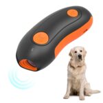 Entrenador ultrasónico para mascotas, ahuyentador de perros sónico de mano, entrenador electrónico portátil para perros, D2
