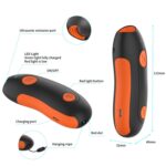 Entrenador ultrasónico para mascotas, ahuyentador de perros sónico de mano, entrenador electrónico portátil para perros, D2 - Imagen 2