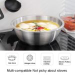 Arco de sopa multifuncional para el hogar con lavabo de acero inoxidable 304, 26cm - Imagen 8