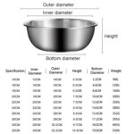Arco de sopa multifuncional para el hogar con lavabo de acero inoxidable 304, 30cm - Imagen 9
