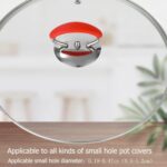 5 uds. De accesorios universales para utensilios de cocina con mango de tapa de olla de silicona, Green Silicon Ring - Imagen 6