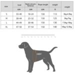 Arnés de chaleco para mascotas + Juego de cuerdas de tracción Arnés reflectante transpirable para perros y gatos, L - Imagen 10