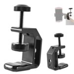 Abrazadera en C universal Beixin WN-38 con orificio de 1/4 de pulgada y 3/8 de pulgada para mesas de montaje en escritorio