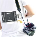 BEXIN QJ-05 Abrazadera de correa de hombro para cámara Abrazadera de placa de liberación rápida Adaptador de cabeza de bola