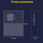 Batería de arranque del automóvil Fuente de alimentación de emergencia Bomba de aire del automóvil, 3 Strings Smart - Imagen 3