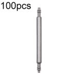 100 unids/set 304 correa de acero inoxidable correa de biela todas las lengüetas de interruptor de acero, Double Drag (1.5x20mm)