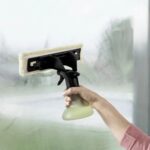 Para Karcher WV1 WV2 WV5 Limpiador de ventanas Botella de spray Fregona de tela de microfibra, For Karcher WV1 White Gray - Imagen 5