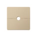 Tapón de agujero de pared de cubierta de decoración de agujero cuadrado, 1.2cm Hole Gold