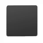 Cubierta de decoración de bloqueo de orificio de aire acondicionado de cubierta de 86 mm, Black