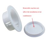 Tapa de bloqueo Aire acondicionado Agujero de pared Tapa decorativa Tapón, 50mm - Imagen 5