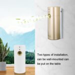 Aromaterapia automática sensible a la luz de la fragancia del retrete de la máquina de rociadura, Light Sensitive 2 (Gold) - Imagen 5