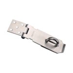 Enganche antirrobo con placa de bloqueo de acero inoxidable 304, 5 inch
