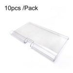 Pantalla de etiqueta de precio de doble línea de supermercado, 10pcs /Pack 42 x 80mm