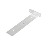 Placa de partición de estantería de soporte triangular de acero inoxidable de 5,5 mm de espesor, 100mm