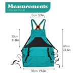 Delantal de herramientas de mochila de frutas y verduras de tela Oxford - Imagen 3