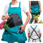 Delantal de herramientas de mochila de frutas y verduras de tela Oxford - Imagen 4