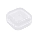 Caja de almacenamiento de joyas transparente de 10 piezas Caja pequeña portátil de viaje, 3.5 x 3.5 x 1.8cm - Imagen 2