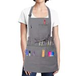 Delantal de ropa de trabajo de pintura de arte de pintura al óleo, Cotton