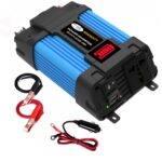SOLIKE TECH Inversor de vehículo Convertidor de onda sinusoidal Inversor automático, 12V-220V 500W